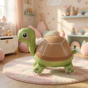 Globo/Carrito de Animalitos Hermosos (con Ruedas Incluidas)