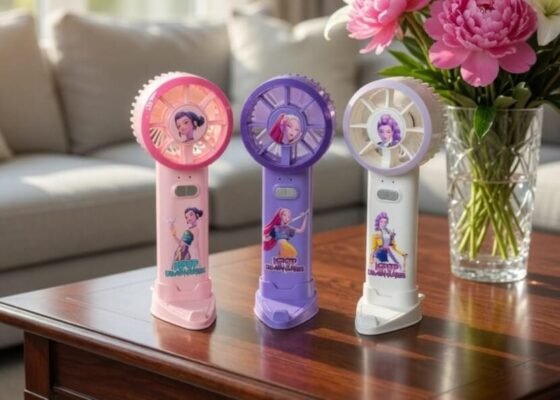 Ventilador de Mano Guerreras K-Pop