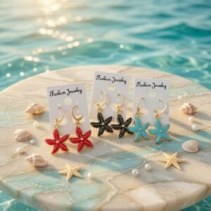 Aretes Estrellas de Mar Colores